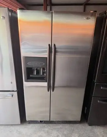 Maytag Stainless Steel Refrigerator And Freezer