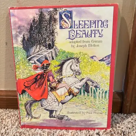 Vintage 1979 Sleeping Beauty Story Book by Joseph Mellon & Paul Frame