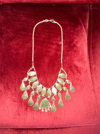 Heavy Semi-precious Stone Necklace