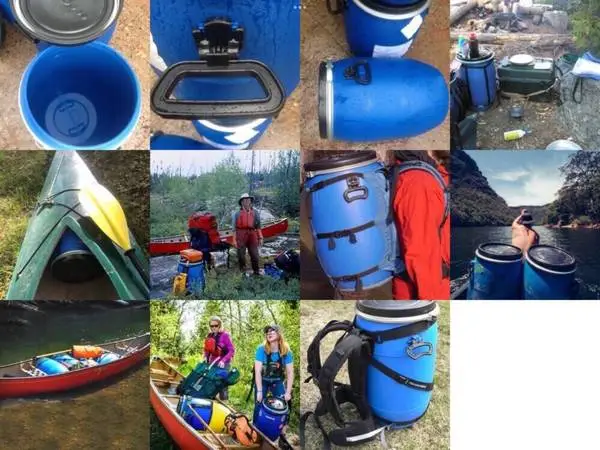Water Tight Floating Dry mini Barrels Canoeing Kayaking Camping