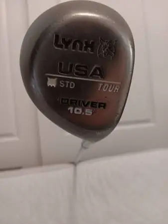 Vintage Lynx USA Tour 10.5° Metal Wood Driver