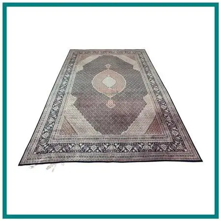 13ft 6in × 19ft 5in Tabriz Persian Wool Area Rug