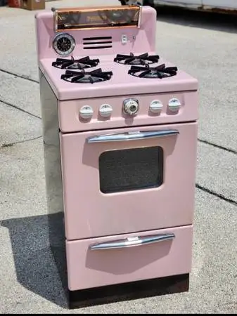 Pink Premier Apartment Sized Gas Stove