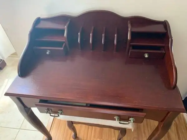 Mini Secretary Desk with Bench