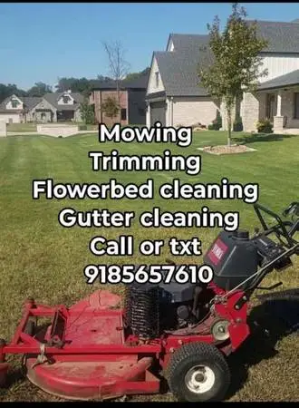 Mowing. tree trimming.gutter cleaning.