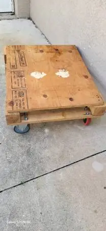 Heavy duty general purpose flat dolly