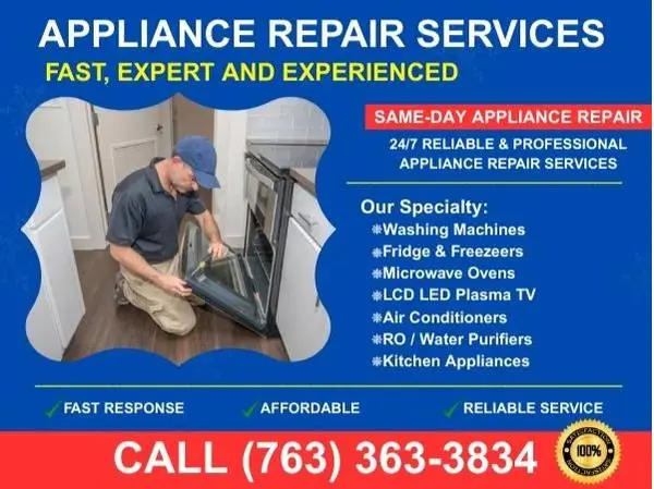 🚰Minneapolis / Saint Paul Appliance Repair – Fast, Professional & T🚰