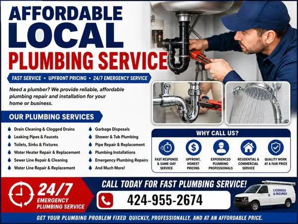 👉PLUMBER-AFFORDABLE PLUMBING REPAIR & INSTALLATION-LOCAL & TRUSTED