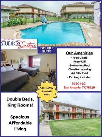 Two Bed Studio with All Bills Paid