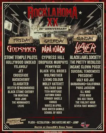 ROCKLAHOMA GA 3 day ticket