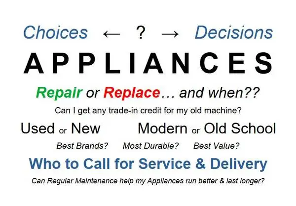 NEED APPLIANCES? WE CAN HELP!