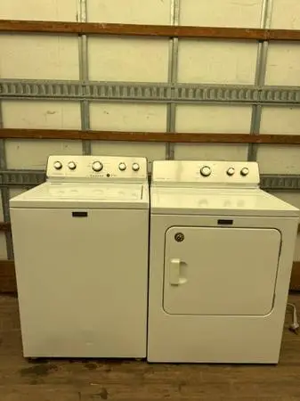May tag washer and dryer set
