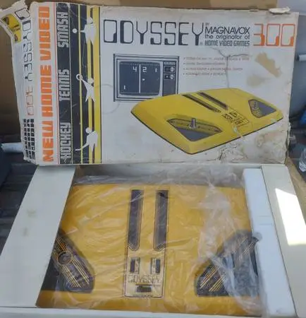 Magnavox Odyssey 300 Vintage 1970s Video Game Console