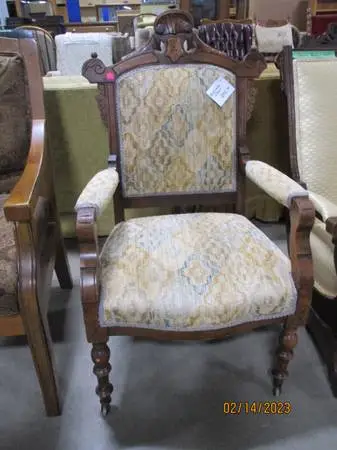 Vintage Eastlake Chair     #3622