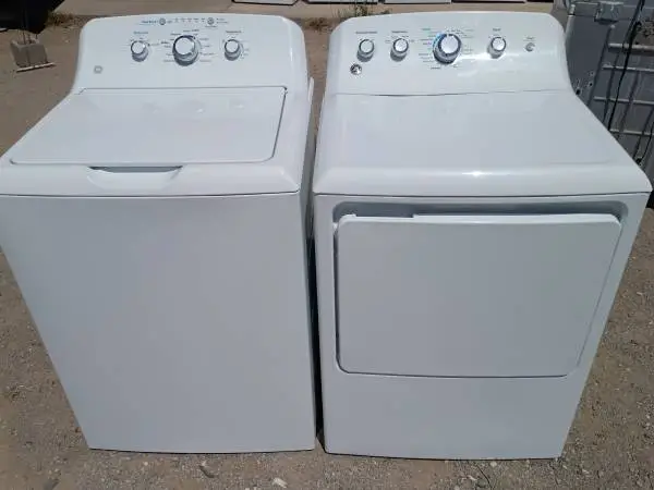 GE washer and electric dryer