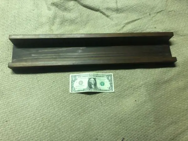 Solid wood wall shelf hanger