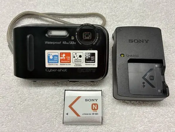 Digital Camera - Sony CyberShot DSC-TF1 - 16.1MP, 4x Optical Zoom