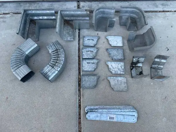 Brand New Parts for Rain Gutters