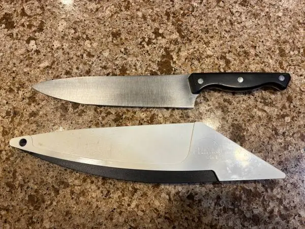 Pampered Chef Knife with Sharping Case