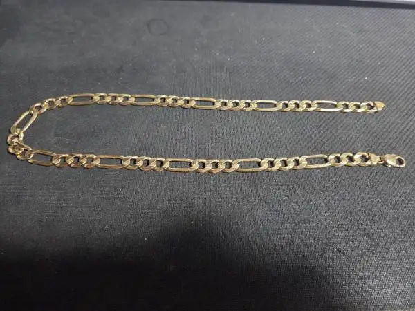Figaro Necklace 14k  58.36 Grams
