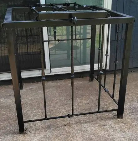⚜️ HEAVY-DUTY PROPERTY PROTECTION: Custom Wrought Iron AC CAGE ⚜️