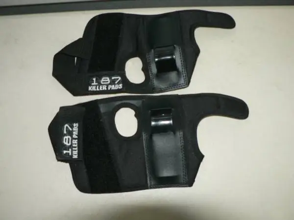 187 Killer Pads Hand Guards Black Skateboard /Roller Skating Pads