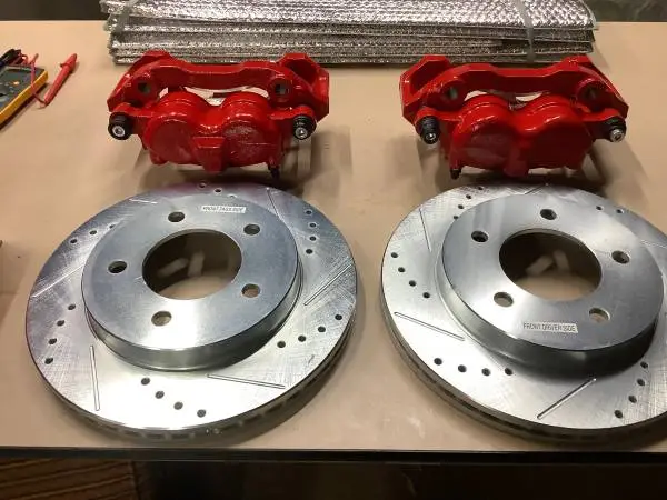 Power Stop Calipers and Rotors for F150 4x4