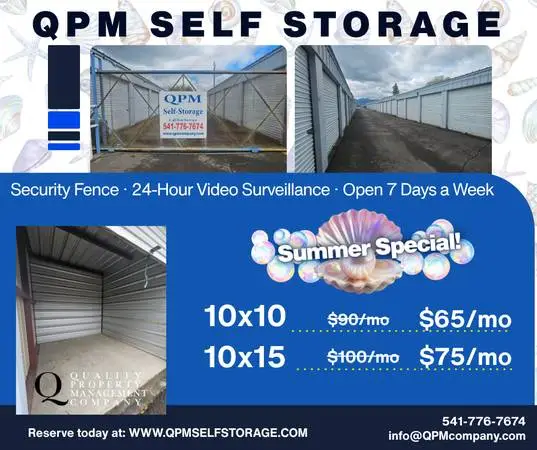 Summer Special! Discounted Storage Units 10x15- $75!