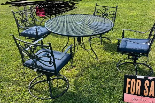 5 Piece patio set
