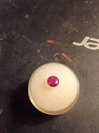 1.25 carat Burma Ruby