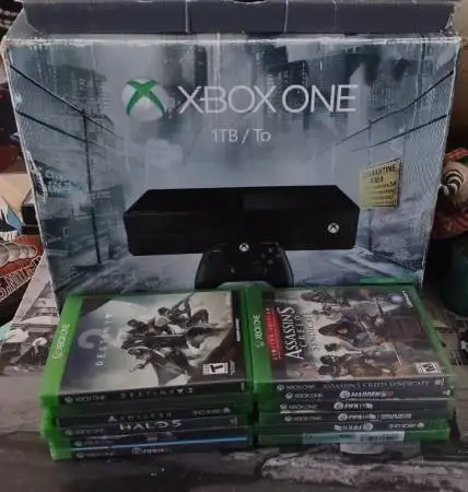 Xbox One 1TB Console with 12 Games