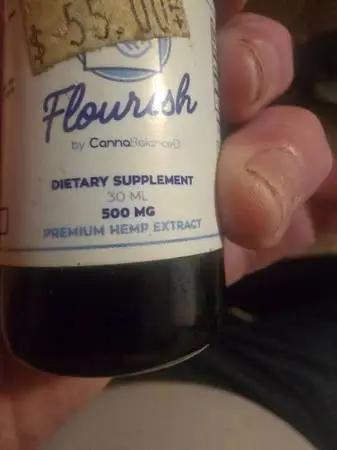 Flourish 500mg premium hemp extract