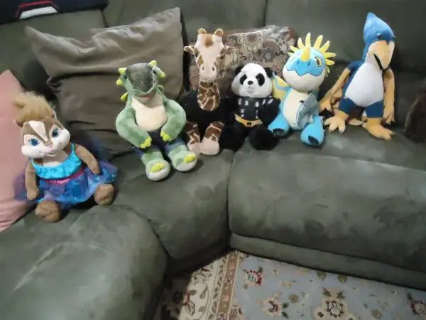 Stuffed Build-a-Bear Animals 6 total