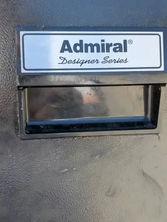 Montgomery Wards Admiral Refrigerator Freezer