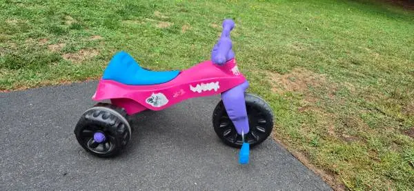 Girls Tricycle with Storage Under Seat