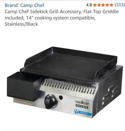 New Camp Chef Sidekick cooking Grill