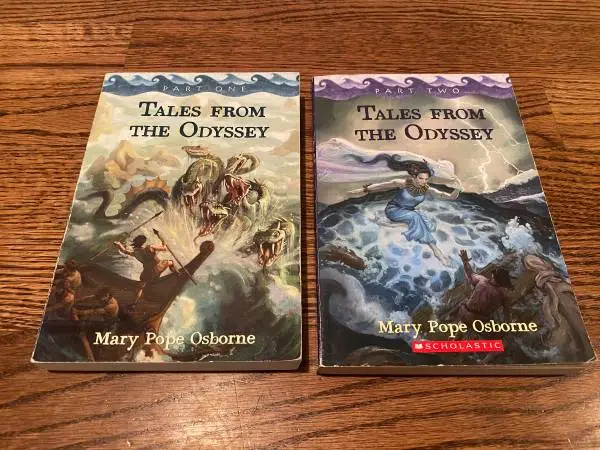 TALES FROM THE ODYSSEY By MARY POPE OSBORNE PARTS 1 & 2 Paperback Book