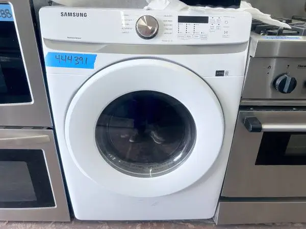 Samsung DVE45T6000W Front Load Electric Dryer 7.5 Cu. New Open Box