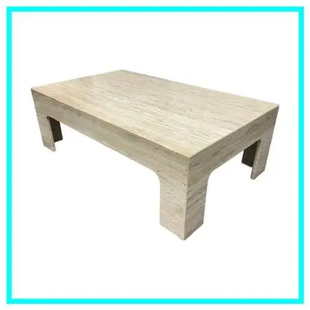 Italian Travertine Coffee Table