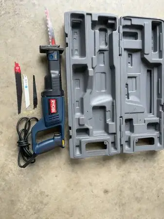 Ryobi 10 Amp Reciprocating Saw + Case & 4 Blades – Tested