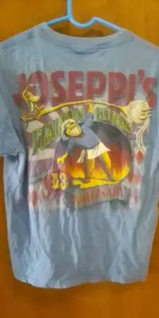 Brand new Joseppis Italian Kitchen Anniversary T-Shirt size medium $40