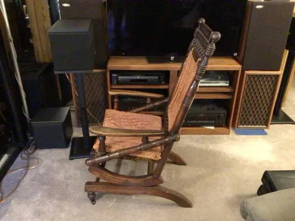 Vintage Platform Rocking Chair