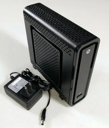 modem motorola and wifi router like new