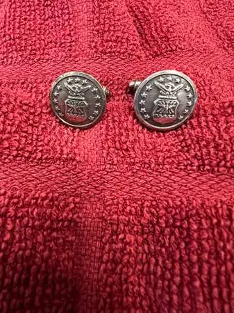 Sterling Silver USAF Cuff Links