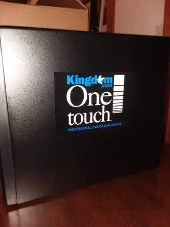 brand new machine, used 1 time - DVD or CD Duplicator