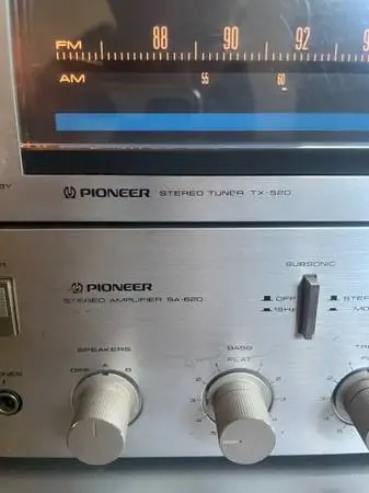 Pioneer SA-520 and TA-520
