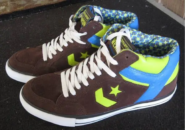 *~~~ Converse All Star Weapon Basketball Shoes ~ Mens 10½ Suede  ~~~*