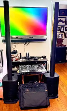 Complete Mobile DJ Setup – Roland DJ-505 + Gemini PA Systems – $950 OBO