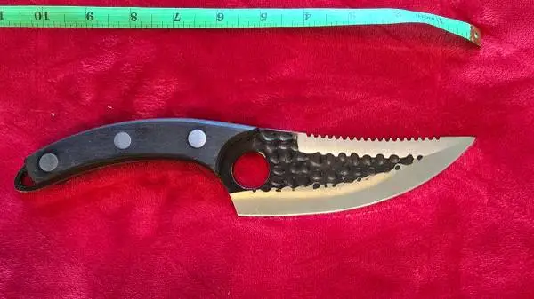 Knife kitchen hunting survival 6 inch blade