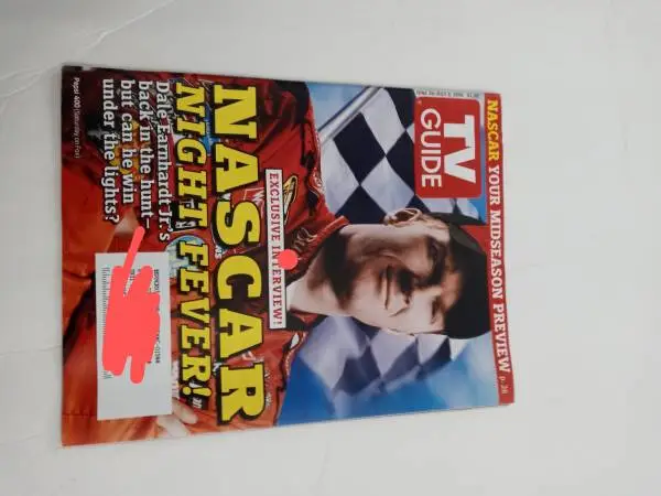 Dale Earnhardt Jr. TV Guide issue from June 2006